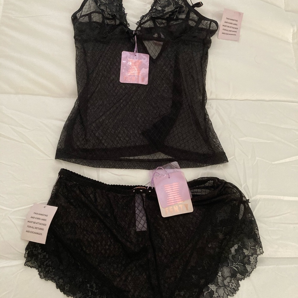 Savage x Fenty short and camisole set